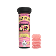 Kiva Lost Farm Gummies - Super Lemon Haze - Strawberry Lemonade 100mg