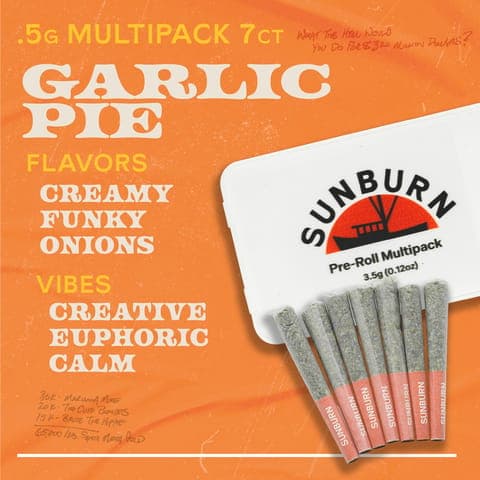 Garlic Pie - 7ct Pre Rolls