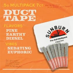 Duct Tape - 7ct Pre Rolls