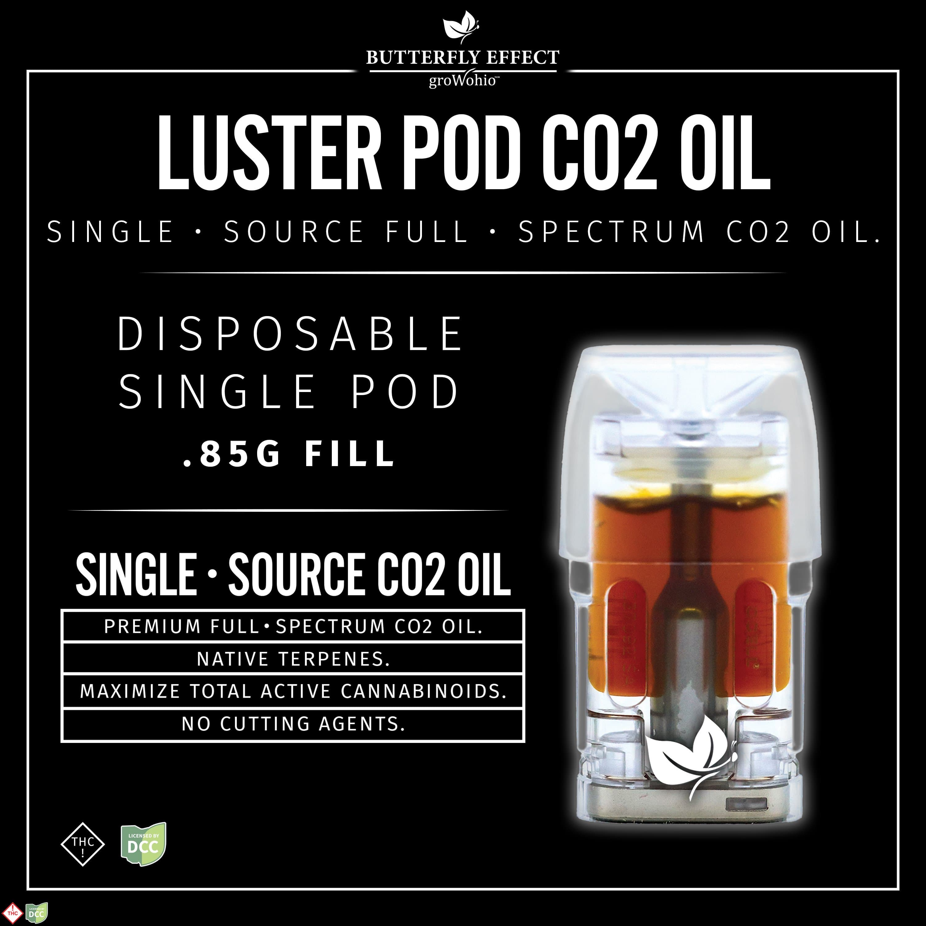 Blueberry Vintage Luster Pod