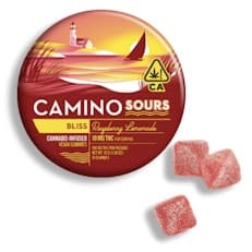 CAMINO RASPBERRY LEMONADE 10MG SOUR GUMMY