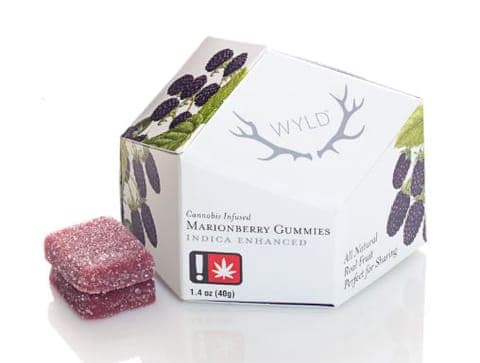WYLD - THC GUMMY - HUCKLEBERRY - 100MG