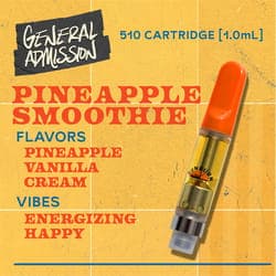 Pineapple Smoothie - 1g Distillate Vape Carts