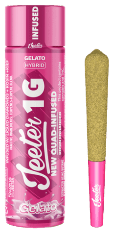 JEETER - INFUSED PREROLL - QUADS GELATO - 1G