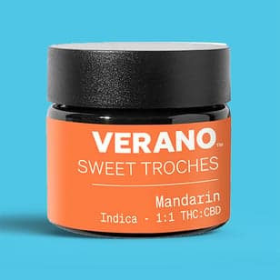 1:1 Mandarin [10pk] (10mg CBD/10mg THC per Troche)