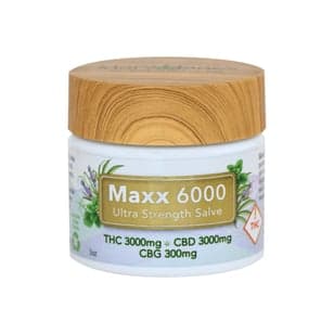 Ultra Strength Maxx 6000 (3000mg CBD/300mg CBG/3000mg THC)