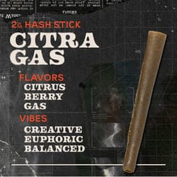 Citra Gas - 2g Hash Sticks Concentrate