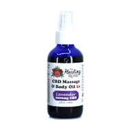 The Healing Rose | Lavender CBD Massage & Body Oil