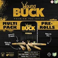 BE Young Buck | Layer Cake | .5g Preroll 5pk [Indica]