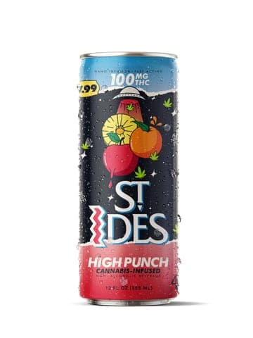 St. Ides | Fruit Punch | High Punch | 100mg | 12oz