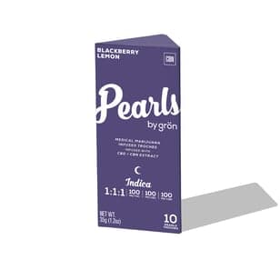 1:1:1 Blackberry Lemon [10pk] (10mg THC/10mg CBD/10mg CBN per Troche)