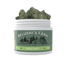 Belushi's Farms | Flower | - Apple Tartz | 3.5g Plastic Container