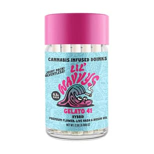 Wavvy - G41 - Lil Wavvys - Infused Preroll Minis - 2.5g
