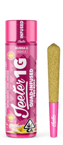 JEETER - INFUSED PREROLL - QUADS BUBBA G - 1G