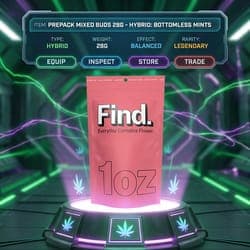 Find Prepack Mixed Buds 28g - Hybrid : Bottomless Mints