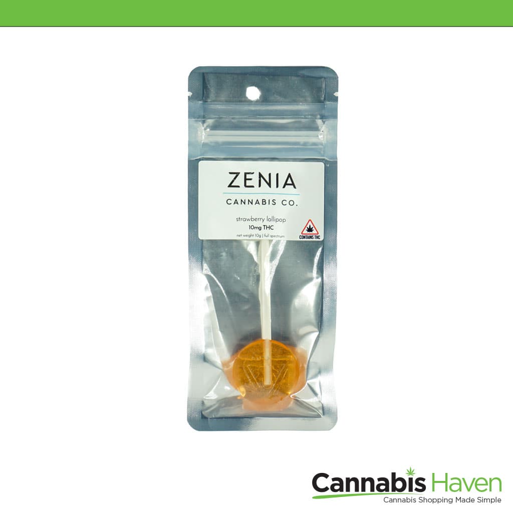 Zenia Strawberry Lolli 10mg