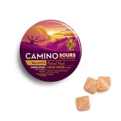 KB - CAMINO - CBD GUMMY - SOURS 1:1 ORCHARD PEACH - 200MG