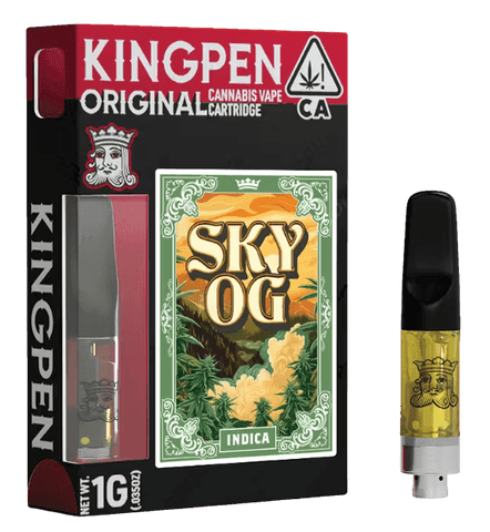 KINGPEN - THC VAPE - SKY OG - 1G