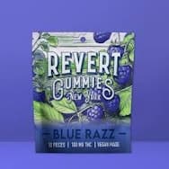 Revert Blue Razz Gummies 100mg