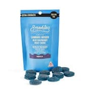 Infused Blue Raspberry Chews (30mg/300mg) (Smokiez)(Medical Only)