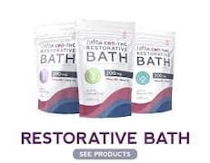 ioVia | Bath Salts/Soak | Restorative Aloe Vera | 1:1 CBD-THC