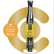 The Clear Vape Cart 2g- Orange Cream