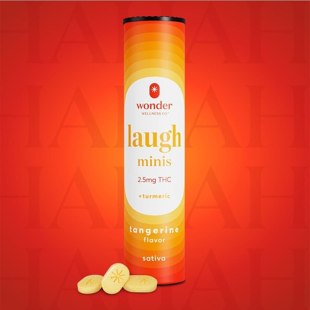 *Wonder Laugh Minis (Tangerine) [40pk] (100mg)