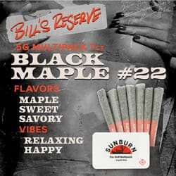 Black Maple #22 - 7ct Pre Rolls