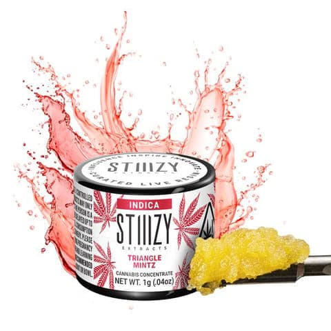 STIIIZY - Live Resin Sauce - Triangle Mintz - 1g