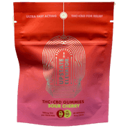 10mg Sour Cherry Fast Acting THC+CBD Gummy I 100mg I Upstate Elevator Operators