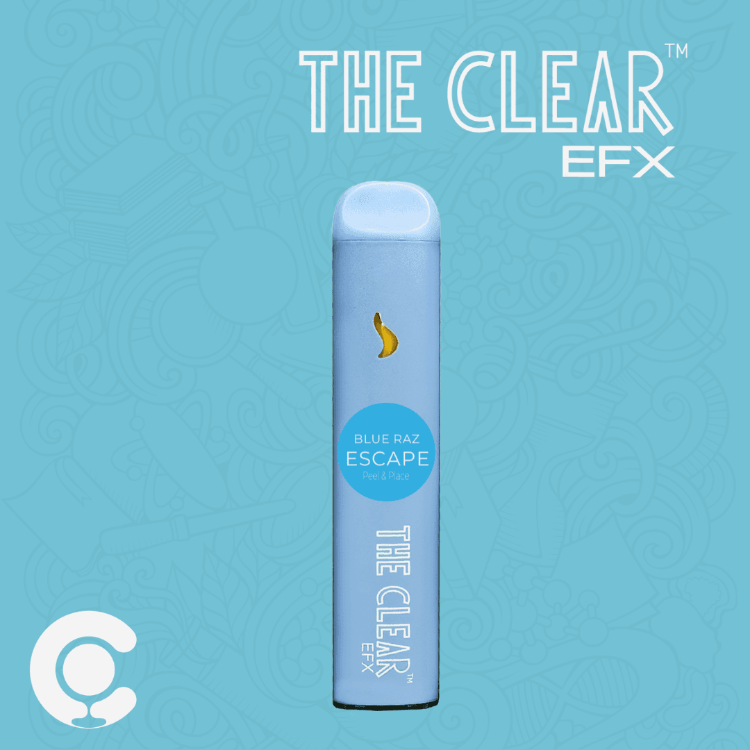 The CLEAR EFX All in One Vape 1g | Escape | Blue Raz