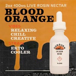 2oz Blood Orange Ekto Cooler - 100mg Nectar Tincture