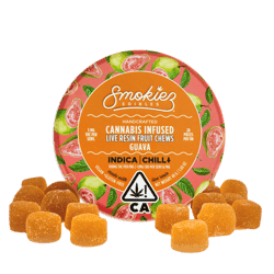 KB - SMOKIEZ - LIVE RESIN GUMMY - SWEET GUAVA - 100MG