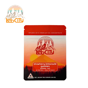 Leb City | Strawberry Lemonade | Gummies | 200mg