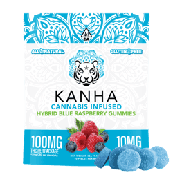 KANHA - THC GUMMY - BLUE RASPBERRY - 100MG