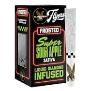 Claybourne | Frosted Flyers 2.5g 5pk | Super Sour Apple