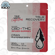 True North | Recovery | 1:1 (CBD:THC) | Cran Raspberry (200mg)