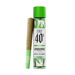 STIIIZY - 40's Infused Preroll - Green Crack - 1g