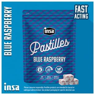 Blue Raspberry [20pk] (20mg THC per Troche)