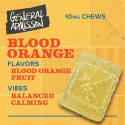 Blood Orange 100mg 10pk - Distillate Chews