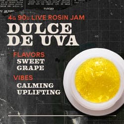 Dulce De Uva Jam 4g Live Rosin Concentrate