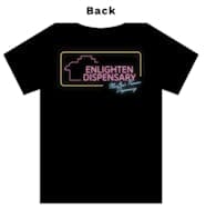Enlighten Diner Theme T-Shirt- Black, 2XL
