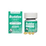 Buddies - THC 50mg Indica - Live Resin - Capsule 20pk