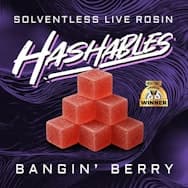 Hashables | Bangin' Berry | Live Hash Rosin Gummies | 20pk