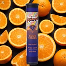 Wavez Sour Tangie (S) 1g Liquid Diamonds Infused Pre Roll