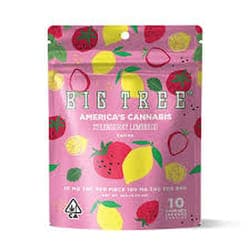 Big Tree | Strawberry lemonade | Sativa | 10pk | 100mg