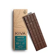 Kiva Chocolate Bar - Dark Chocolate CBN Midnight Mint 100mg