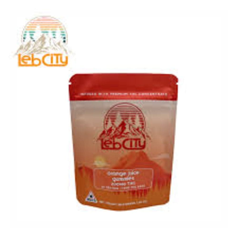 Leb City | Orange Juice | Gummies | 200mg