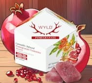 WYLD- POMEGRANATE THC:CBD 10PC (10MG/100MG) GUMMY [H]
