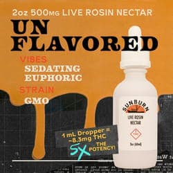 2oz Unflavored GMO - 500mg Nectar Tincture